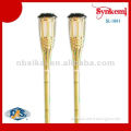 Various style solar bamboo torch lights